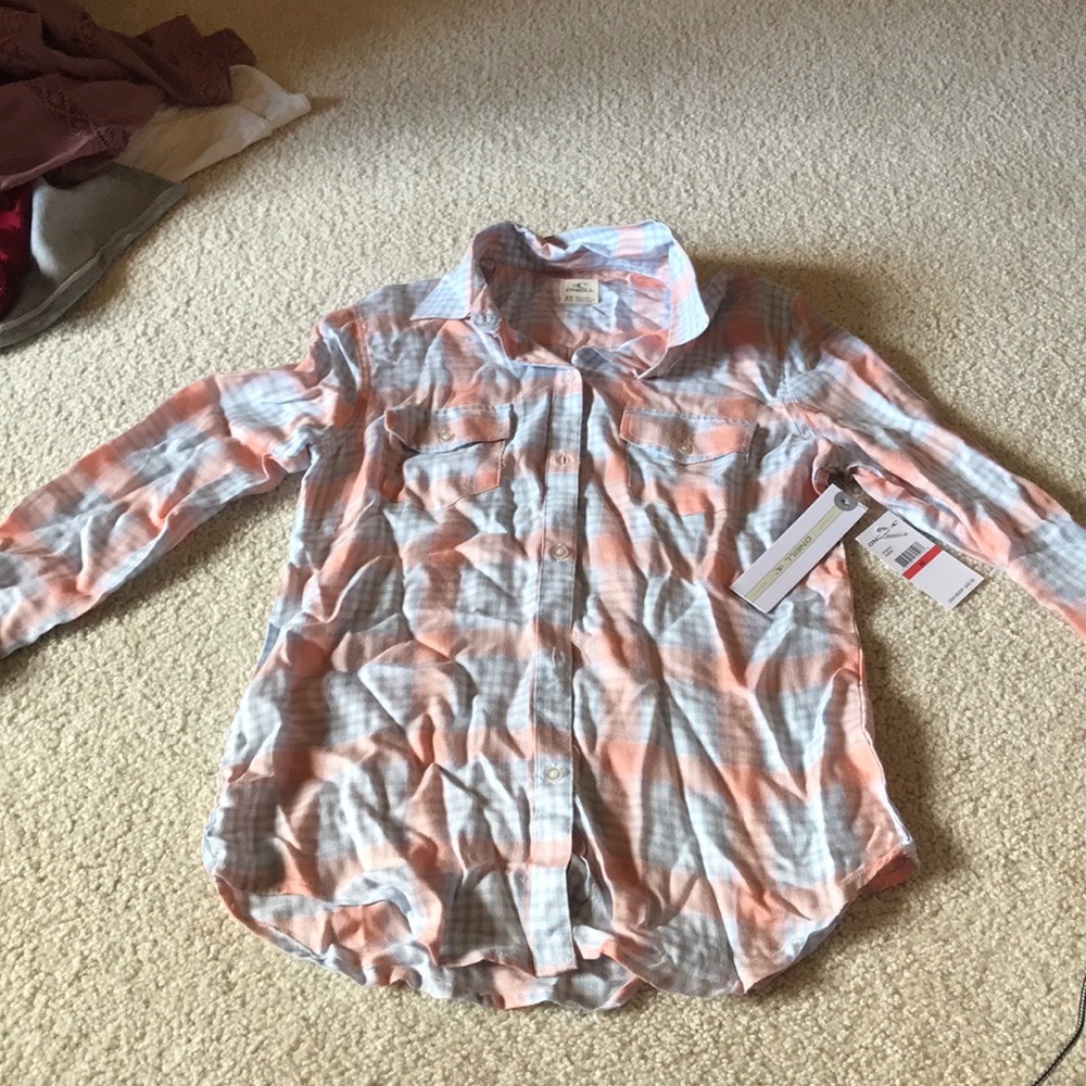 BRAND NEW ONEILL FLANNEL SIZE XS